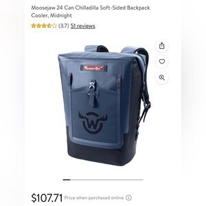 Backpack cooler